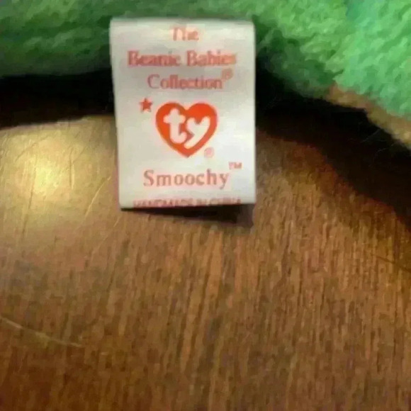 Smoochy the Frog ty Beanie Baby - Picture 3 of 3